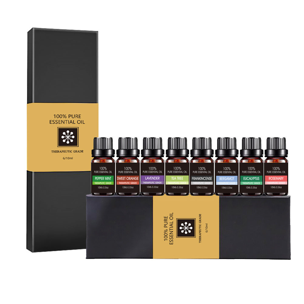 Organic Essential Oils Set Top Sale Natural Therapeutic Grade Aromatherapy Oil Gift Kit For Diffuser