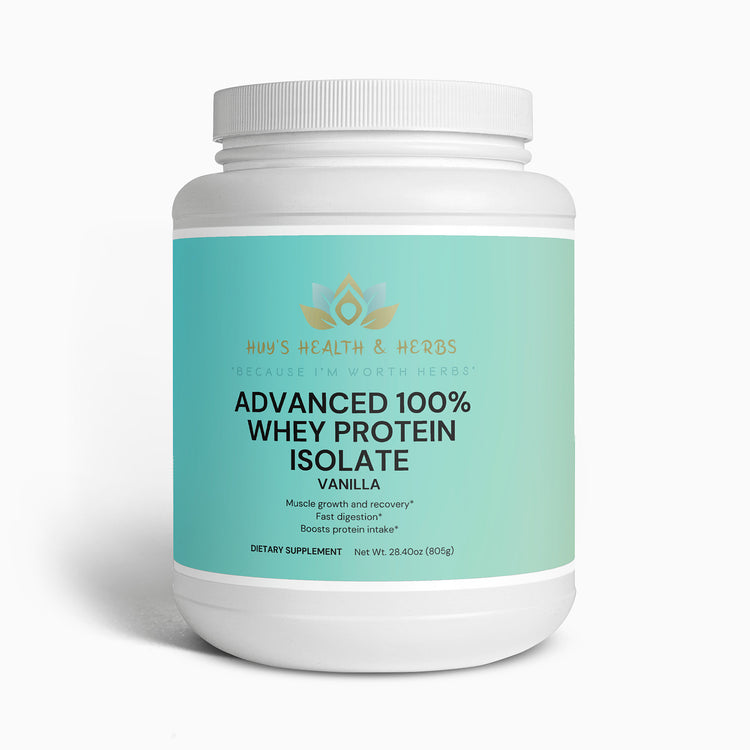 Advanced 100% Whey Protein Isolate (Vanilla) - Huy&