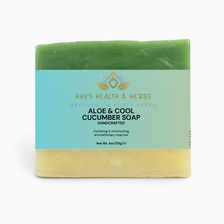 Aloe & Cool Cucumber Soap - Huy&