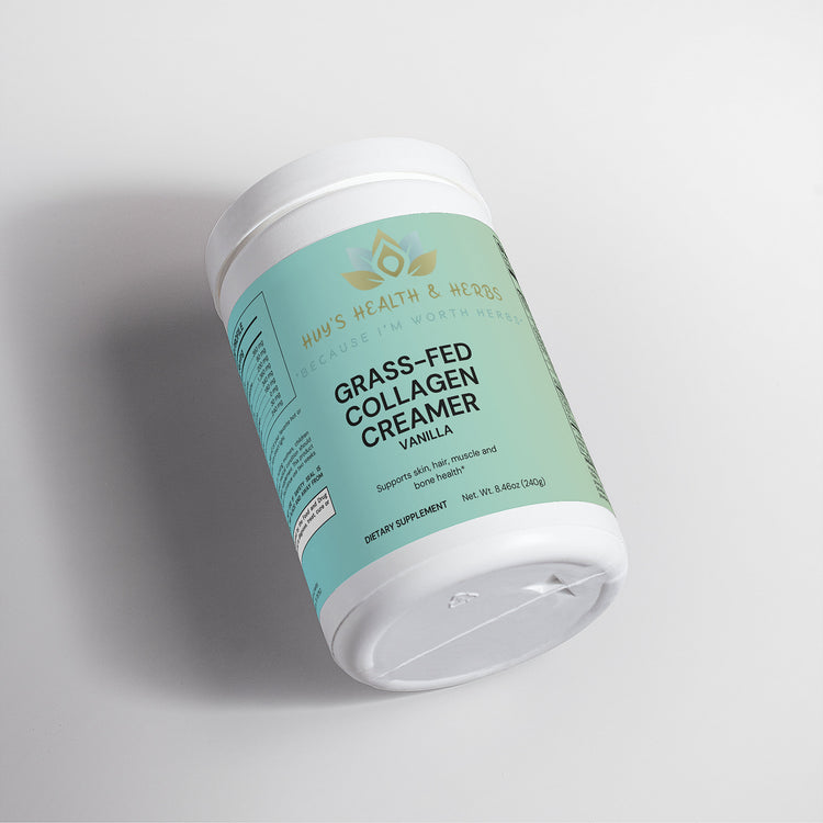 Grass-Fed Collagen Creamer (Vanilla) - Huy&