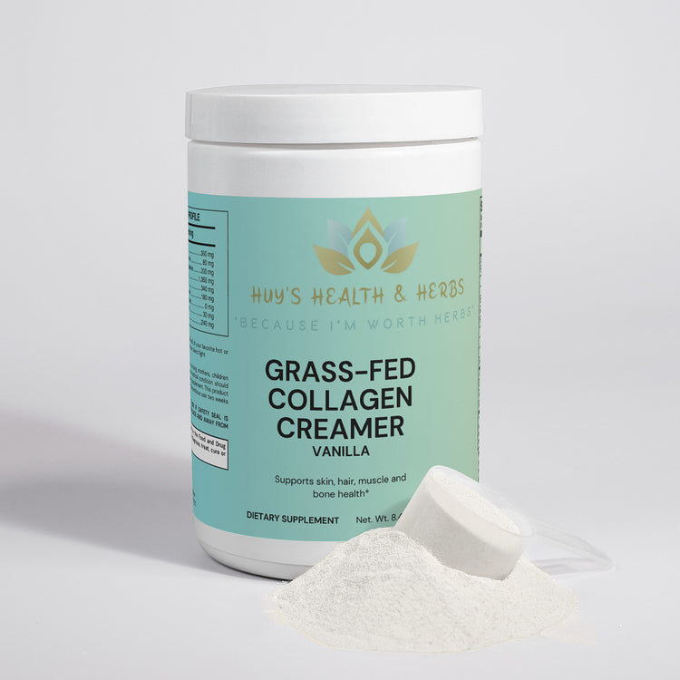 Grass-Fed Collagen Creamer (Vanilla) - Huy&