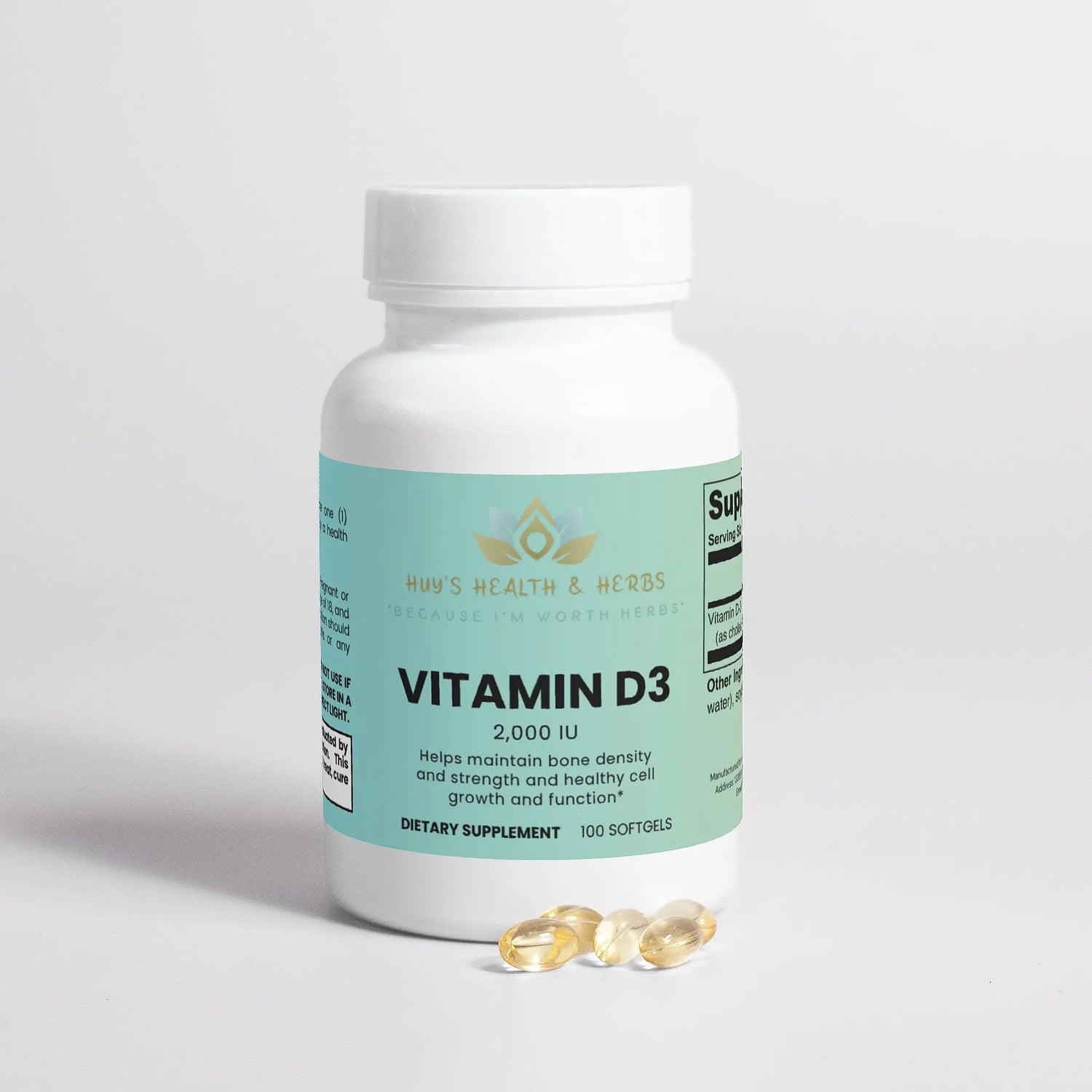 Vitamin D3 2,000 IU Huy&