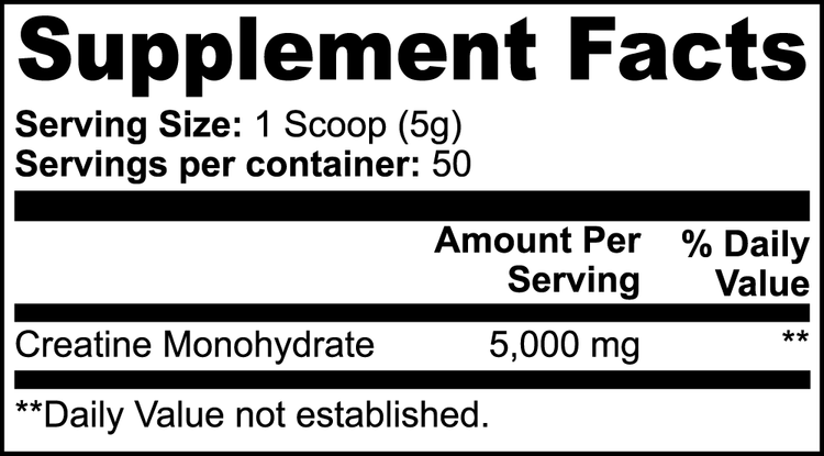 Creatine Monohydrate - Huy&