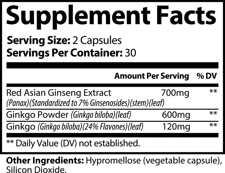 Ginkgo Biloba + Ginseng Huy&