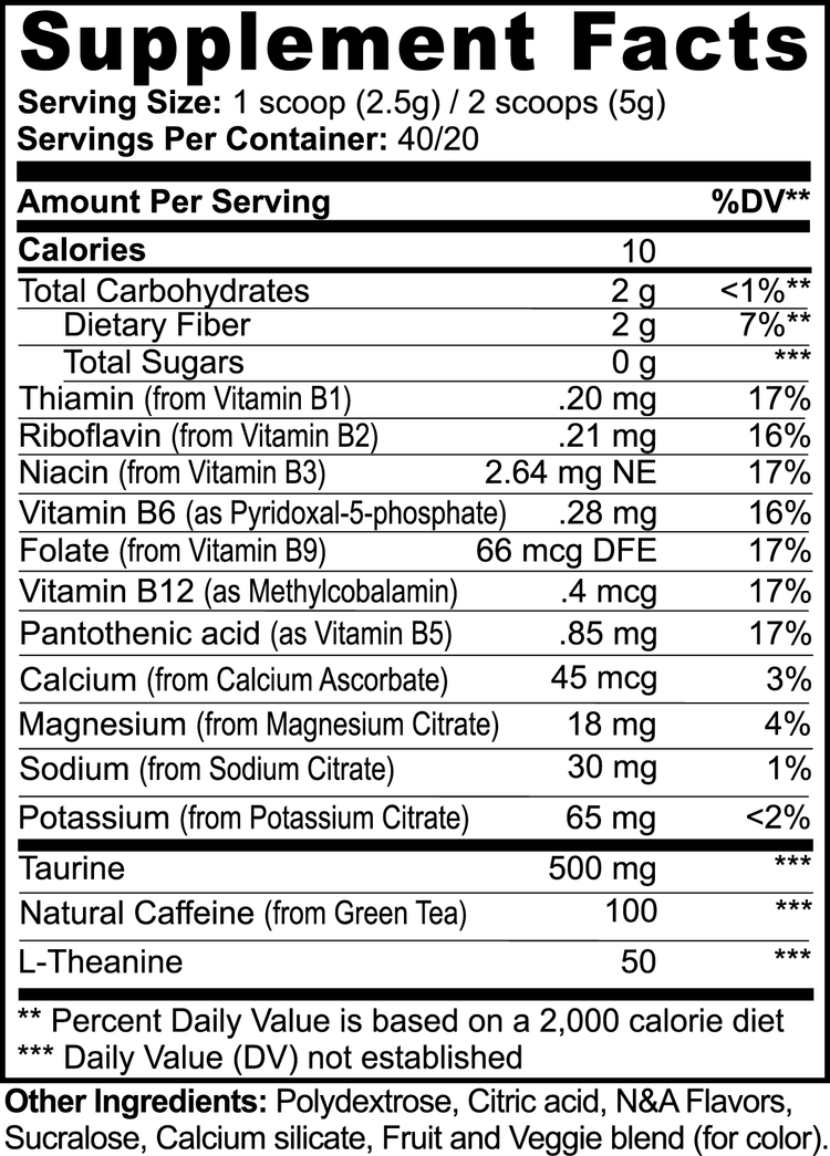 Energy Powder (Melon Creamsicle) - Huy&