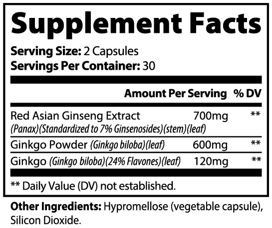 Ginkgo Biloba + Ginseng Huy&