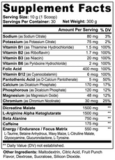 Nitric Shock Pre-Workout Powder (Fruit Punch) Huy&