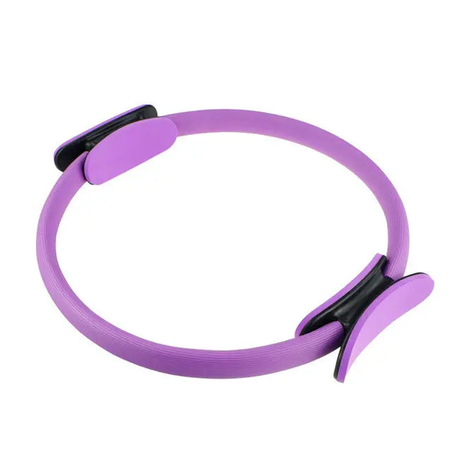 Yoga Fitness Pilates Ring Women Girls Circle Magic Dual Exercise Home Gym Workout Sports Lose Weight Body Resistance - Huy&