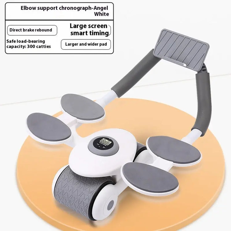 Multifunctional Four Elbow Support Abdominal Wheel Training AB Rocket - Huy&