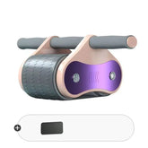 Abdominal Wheel Automatic Rebound AB Roller Abdominal Wheel Elbow Support Men And Women Belly Slimming Belly Fitness Equipment - Huy&