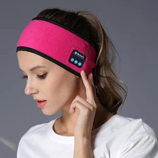 Wireless Bluetooth-compatible Headband Outdoor Fitness Yoga Headband - Huy&
