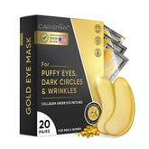 Eye Bag Removal Wrinkle Lifting And Tightening 24K Gold Eye Mask Patch - Huy&