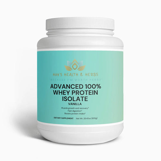 Advanced 100% Whey Protein Isolate (Vanilla) Huy&