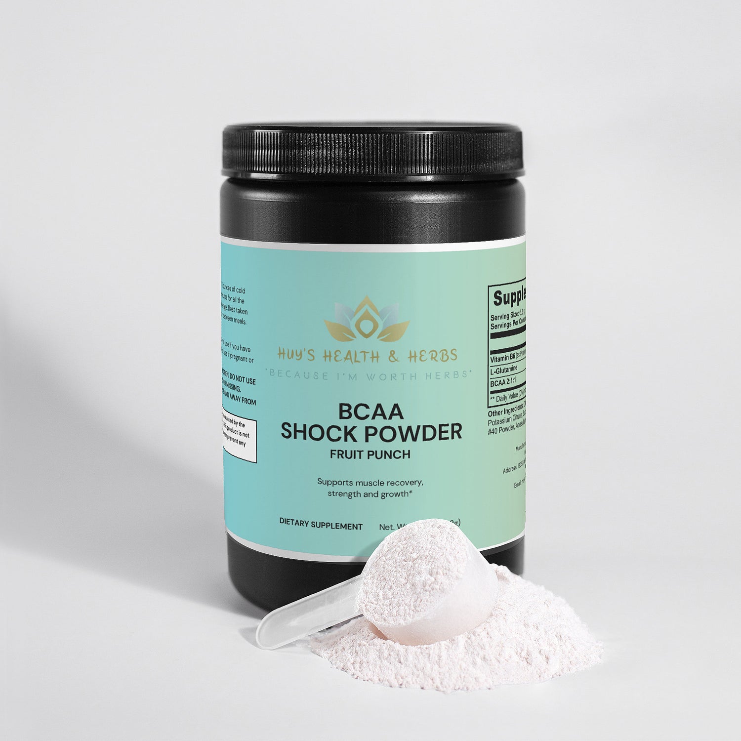 BCAA Shock Powder (Fruit Punch) - Huy&