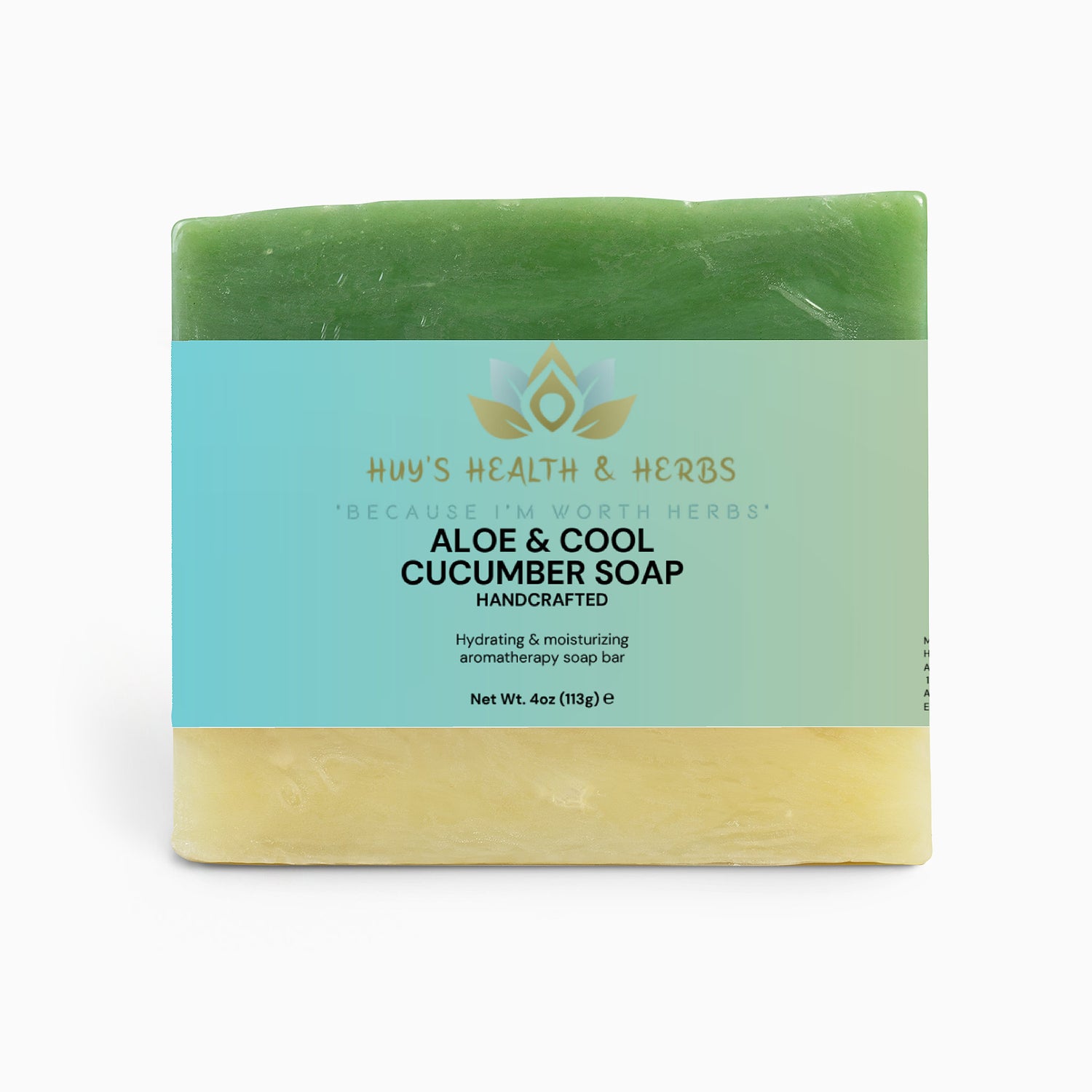 Aloe & Cool Cucumber Soap - Huy&
