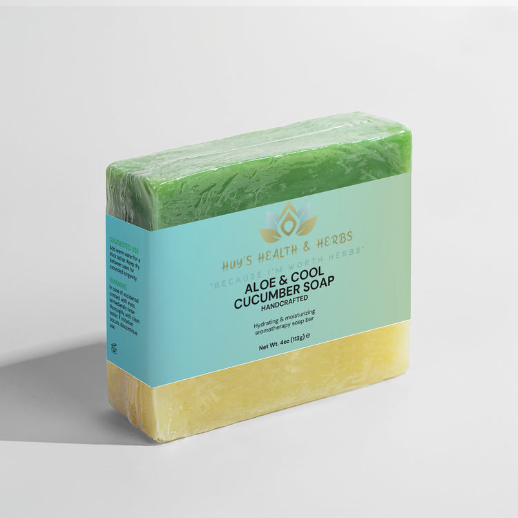Aloe & Cool Cucumber Soap - Huy&