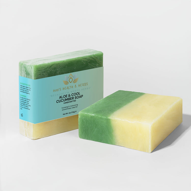 Aloe & Cool Cucumber Soap - Huy&