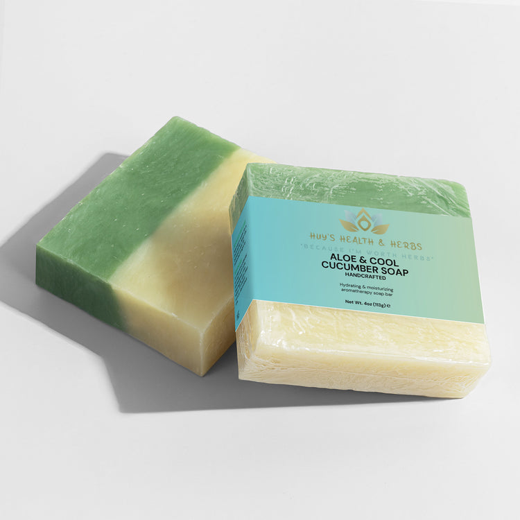 Aloe & Cool Cucumber Soap - Huy&