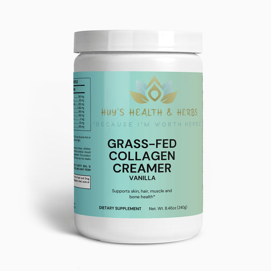 Grass-Fed Collagen Creamer (Vanilla) - Huy&