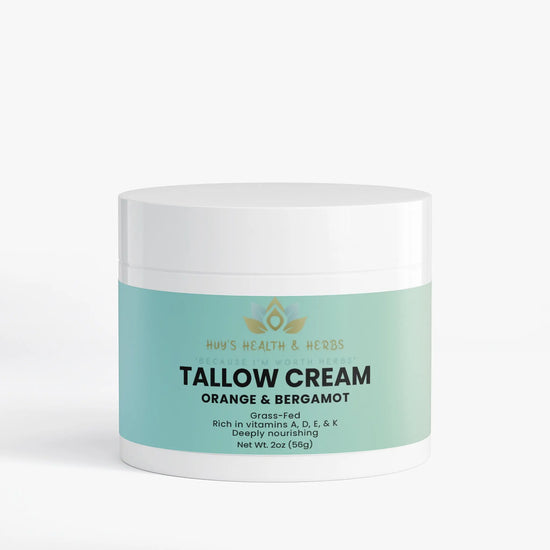 Tallow Cream Orange & Bergamot Huy&