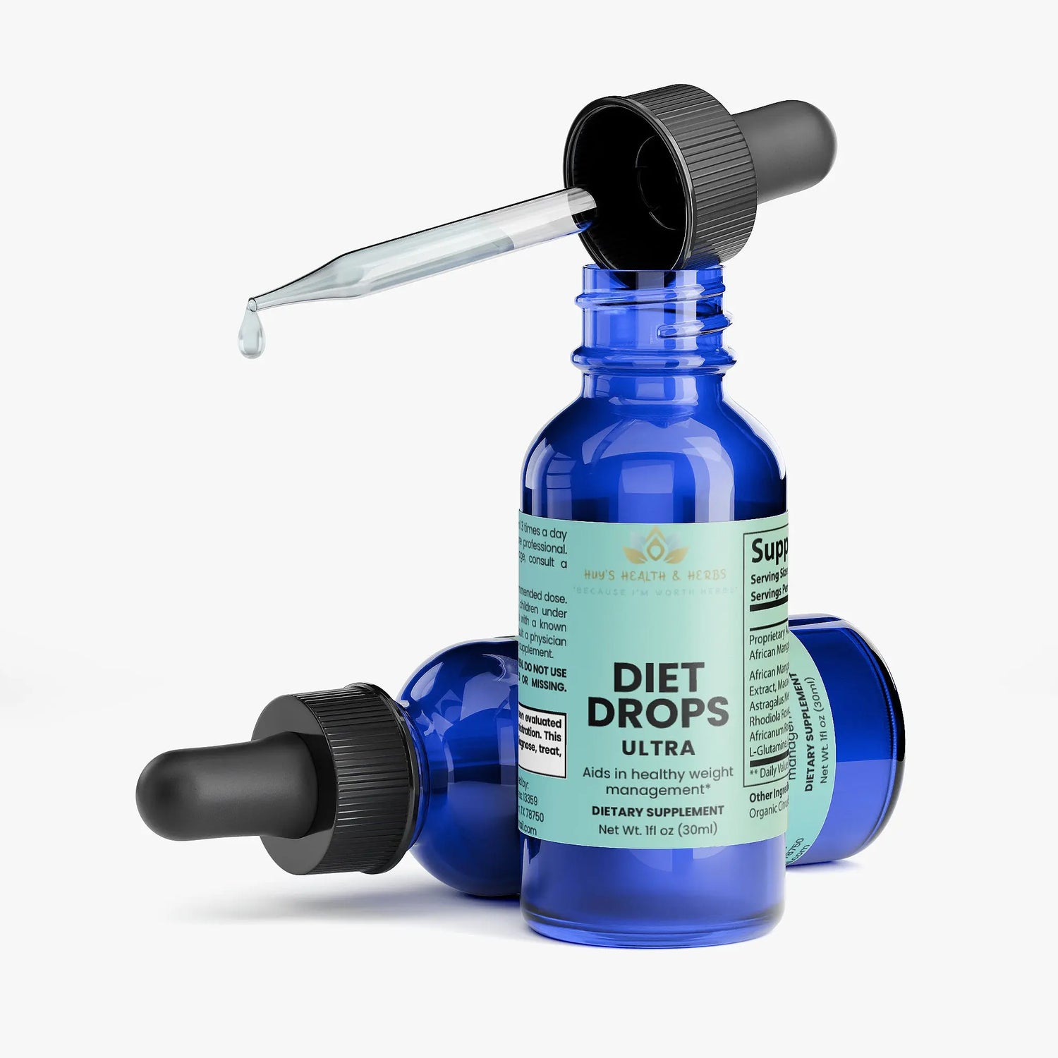 Diet Drops Ultra 1 oz Huy&