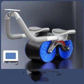 Abdominal Wheel Automatic Rebound AB Roller Abdominal Wheel Elbow Support Men And Women Belly Slimming Belly Fitness Equipment - Huy&