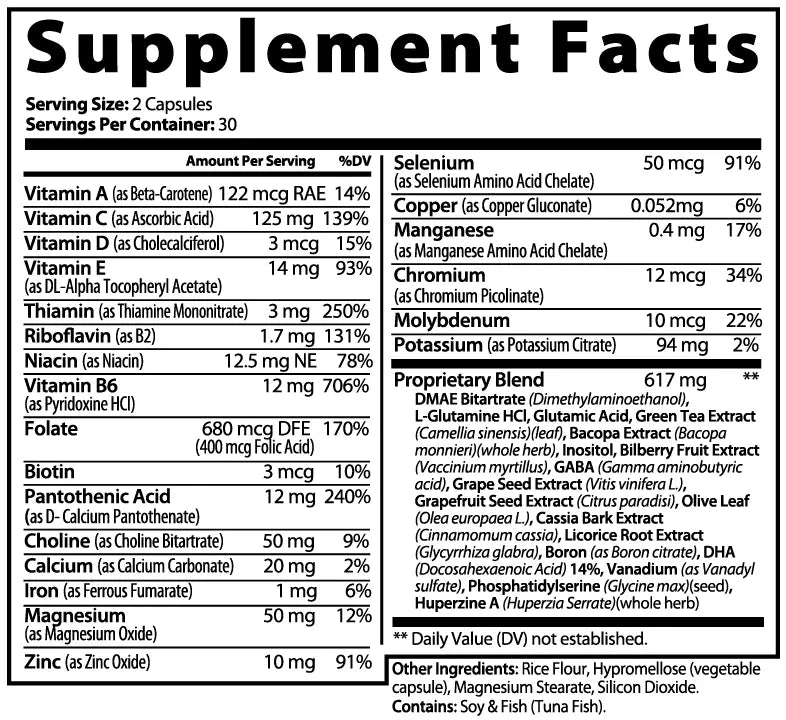 Brain & Focus Formula Huy&