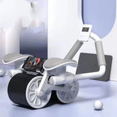 Abdominal Wheel Automatic Rebound AB Roller Abdominal Wheel Elbow Support Men And Women Belly Slimming Belly Fitness Equipment - Huy&