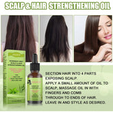 Rosemary Mint Hair Growth Fluid Scalp Massage - Huy&