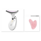 EMS Thermal Neck Lifting And Tighten Massager Electric Microcurrent Wrinkle Remover - Huy&