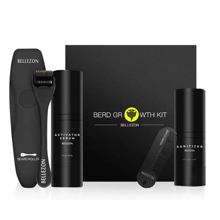Beard Growth Liquid Beard Care Set - Huy&