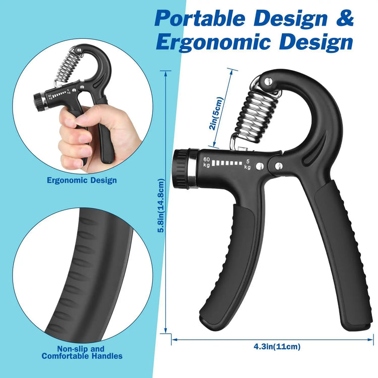 Adjustable Hand-muscle Developer Men&