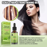 Rosemary Mint Hair Growth Fluid Scalp Massage - Huy&