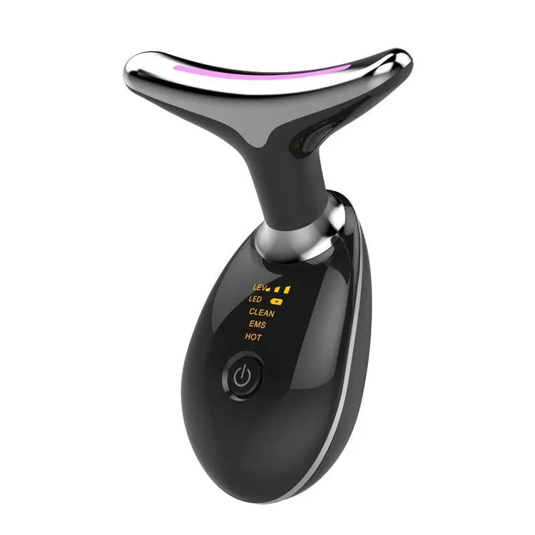 EMS Thermal Neck Lifting And Tighten Massager Electric Microcurrent Wrinkle Remover - Huy&