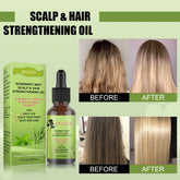 Rosemary Mint Hair Growth Fluid Scalp Massage - Huy&