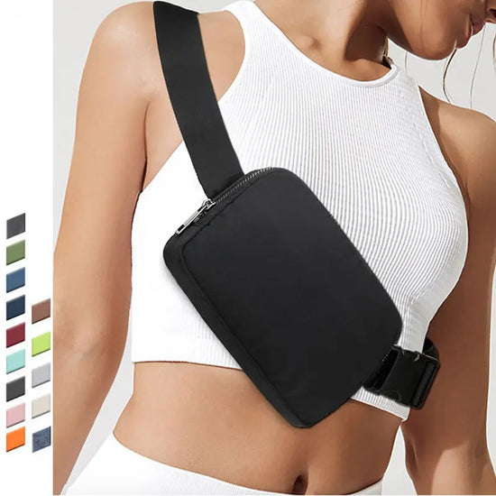 Belt Waist Bag Crossbody Fanny Packs For Women Shoulder Crossbody Chest Bag - Huy&