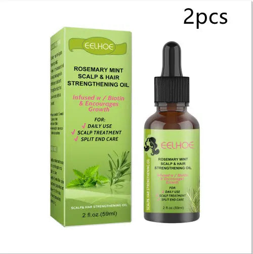 Rosemary Mint Hair Growth Fluid Scalp Massage - Huy&