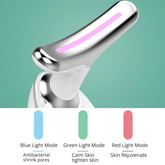 EMS Thermal Neck Lifting And Tighten Massager Electric Microcurrent Wrinkle Remover - Huy&
