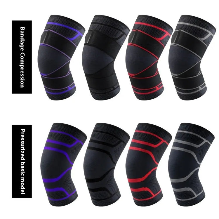 Bandage Pressure Sports Kneecaps Outdoor Knee Protective Sleeve - Huy&