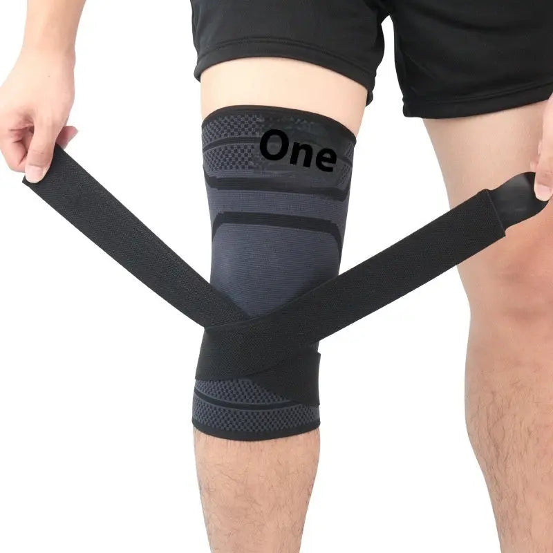 Bandage Pressure Sports Kneecaps Outdoor Knee Protective Sleeve - Huy&