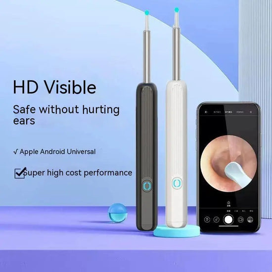 Wireless Smart HD Endoscope Luminous Ear Pick Ear Picking Tools - Huy&