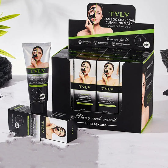 Bamboo Charcoal Cleaning Facial Mask - Huy&