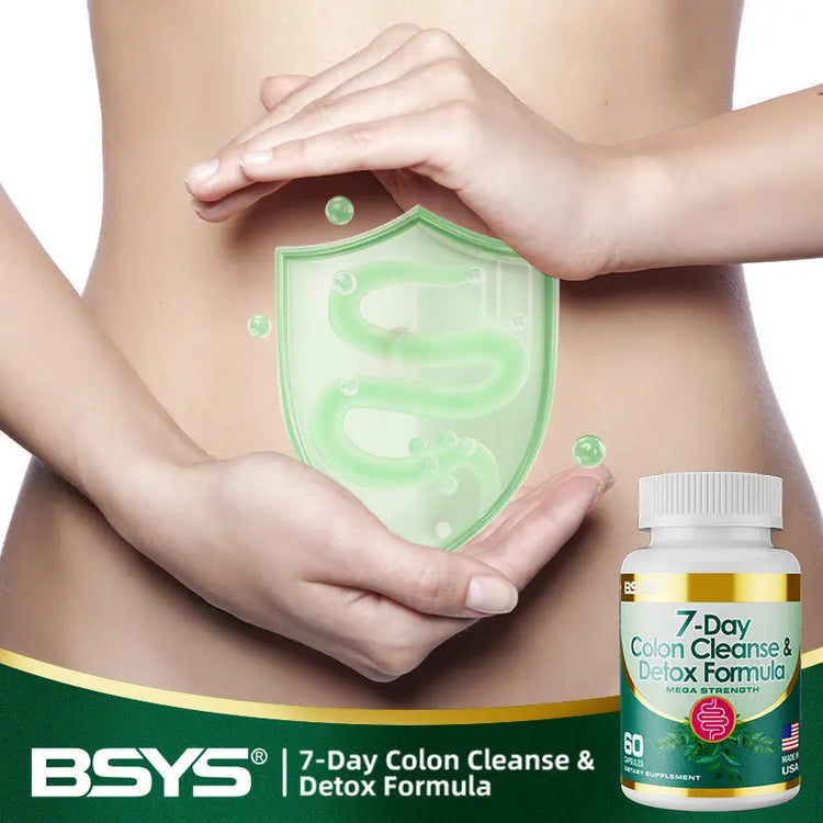7-Day Colon Cleanse & Detox Formula Capsulese - Huy&
