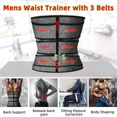 Shapewear Men’s Sports Fitness Waist Belt Corset Slimming Belt 4