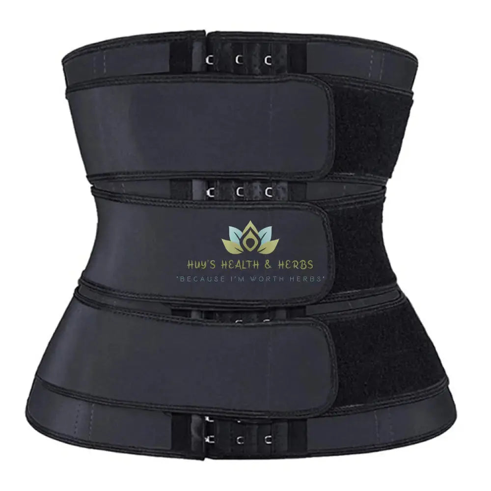 Shapewear Men’s Sports Fitness Waist Belt Corset Slimming Belt Black / 3XL 4
