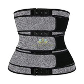 Shapewear Men’s Sports Fitness Waist Belt Corset Slimming Belt Grey / 3XL 4