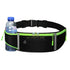 Sports Waist Bag With Pocket Light Slim Zip Running Belt Simple version kettle black 4