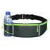 Sports Waist Bag With Pocket Light Slim Zip Running Belt Simple version kettle gray 4